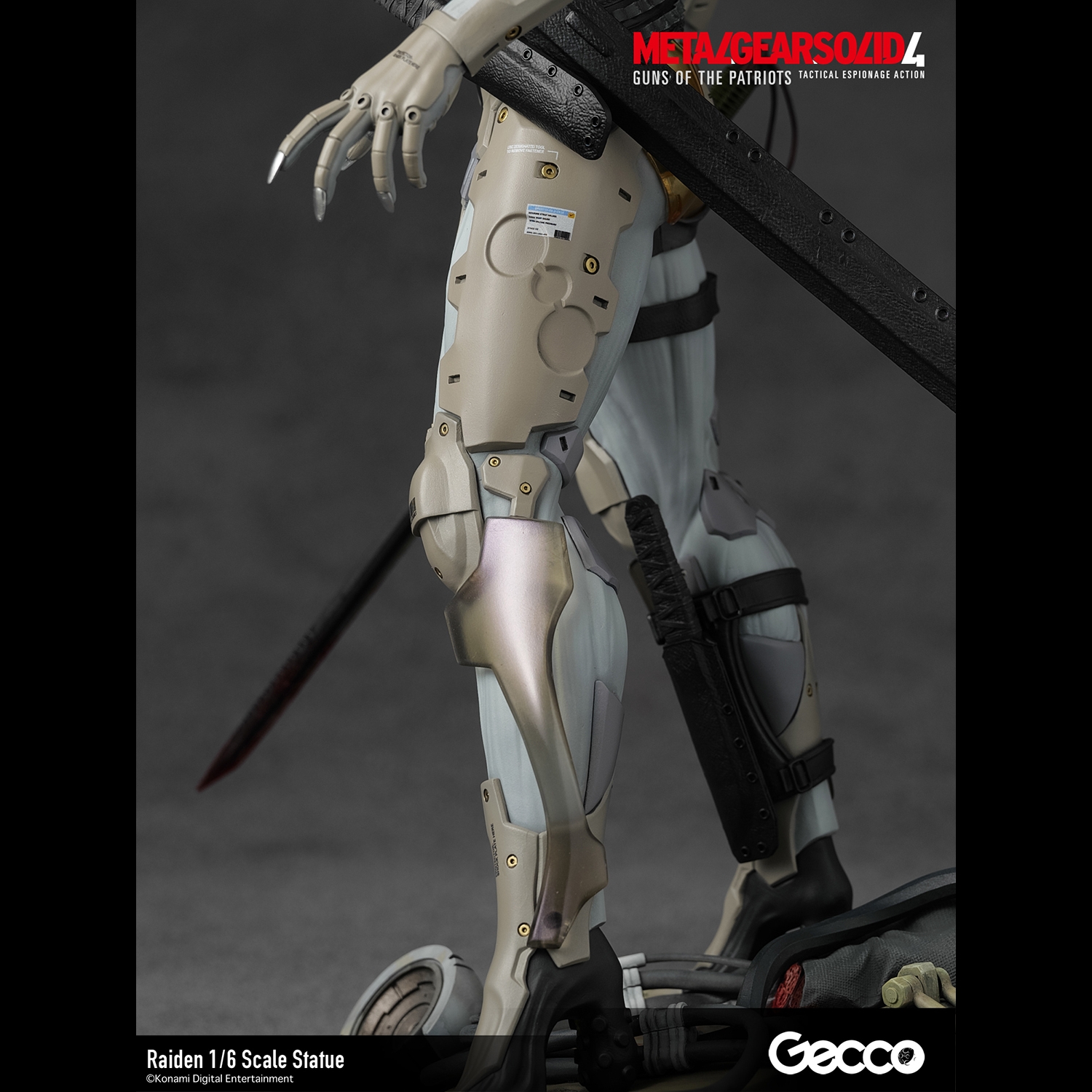 METAL GEAR SOLID 4 GUNS OF THE PATRIOTS, Raiden 1/6 Scale Statue 